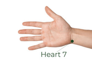 Heart 7 Acupressure Point TCM