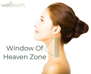 Window Of Heaven Acupressure Zone TCM