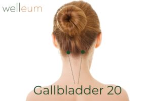 Gallbladder 20 Acupressure Point TCM